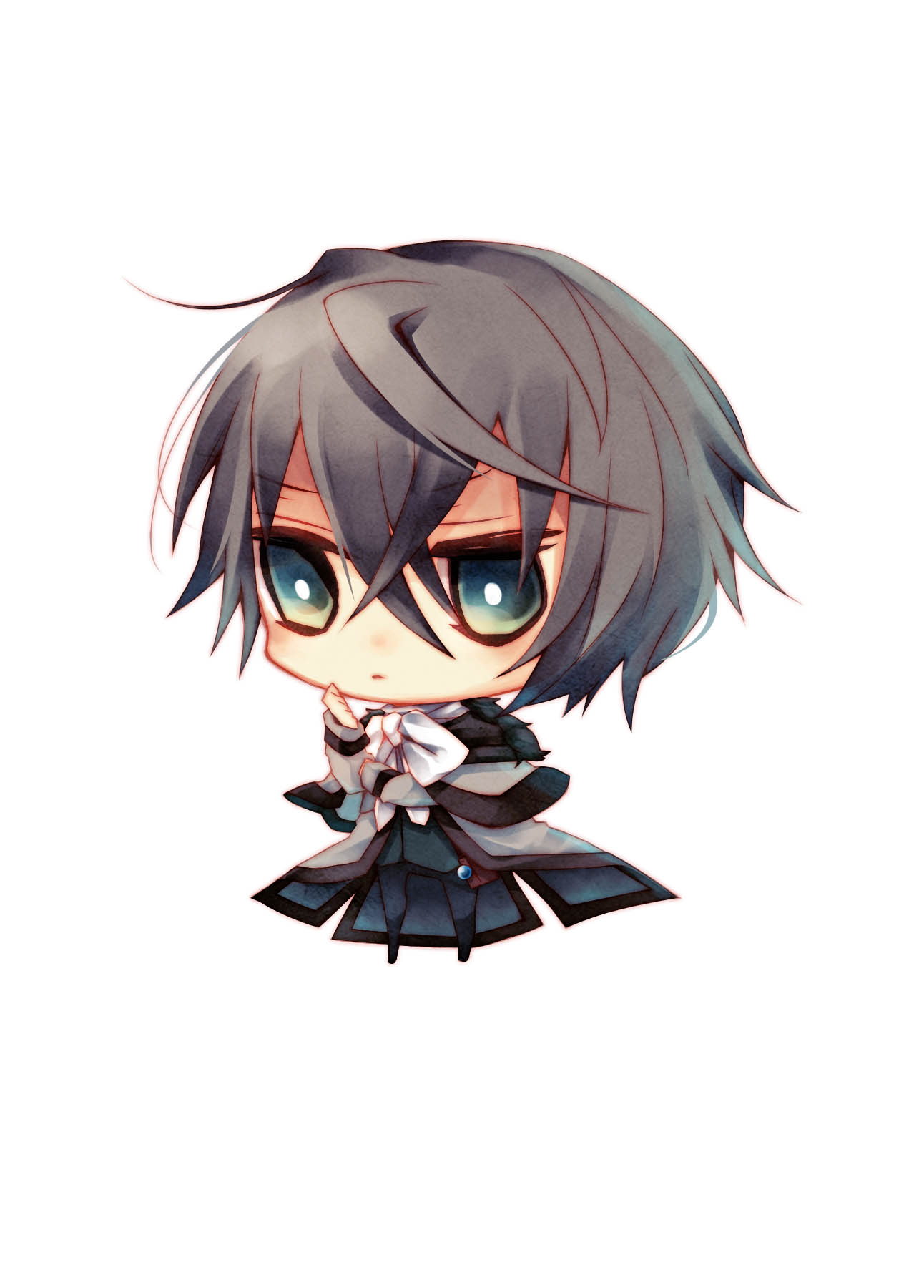 black_hair, eikoku_tantei_mysteria, erlock_holmes, green_eyes, shiroma