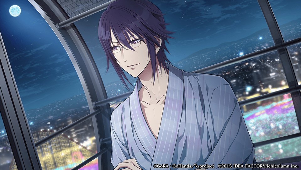 1boy, black_hair, gakuen_k, munakata_reishi, violet_eyes
