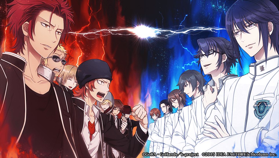 3boys, akiyama_himori, black_hair, blue_eyes, fushimi_saruhiko, gakuen_k, kamamoto_rikio, munakata_reishi