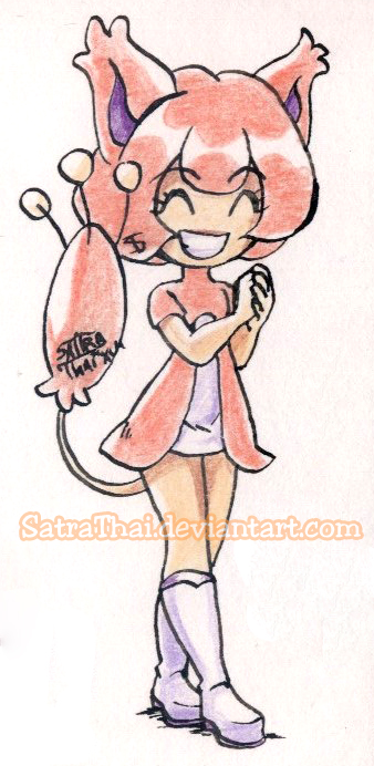 1girl, art, drawing, female, gijinka, illustration, personification, pokejinka