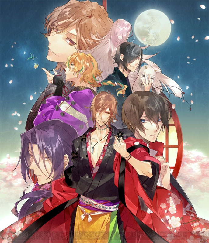 black_hair, blue_eyes, gyakuten_yoshiwara, hs_(artist), iroha_(gyakuten_yoshiwara), itou_keiji, kagerou_(gyakuten_yoshiwara), kagura_(gyakuten_yoshiwara)
