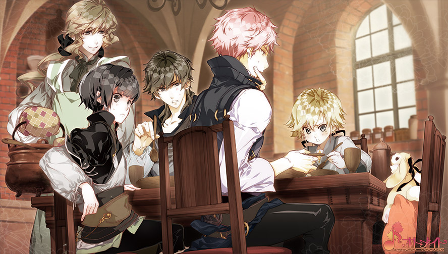 black_hair, elric_(haitaka_no_psychedelica), haitaka_no_psychedelica, jed_(haitaka_no_psychedelica), lavan_(haitaka_no_psychedelica), lawrence_(haitaka_no_psychedelica), levi_(haitaka_no_psychedelica), yuiga_satoru