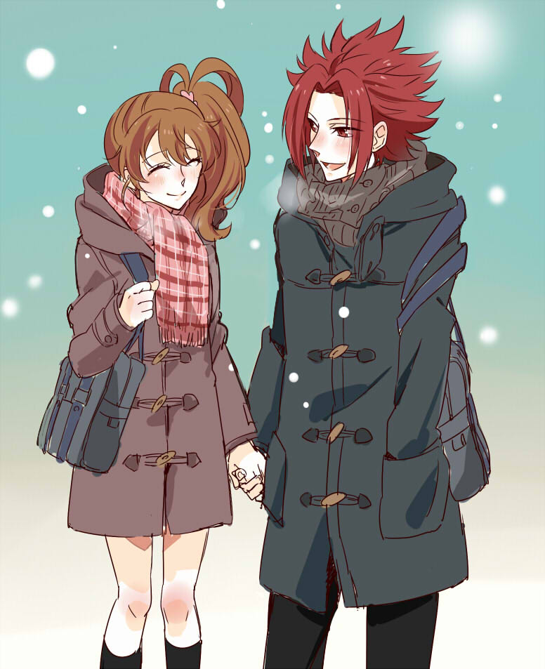 ageha, asahina_yuusuke, brothers_conflict, brown_eyes, brown_hair, hinata_ema