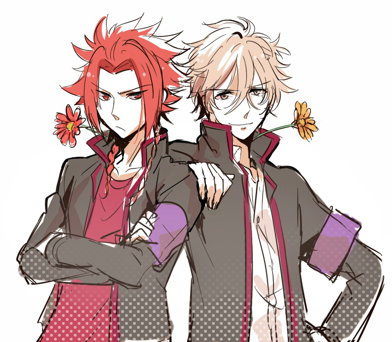 ageha, asahina_futo, asahina_yuusuke, brothers_conflict, brown_eyes, brown_hair