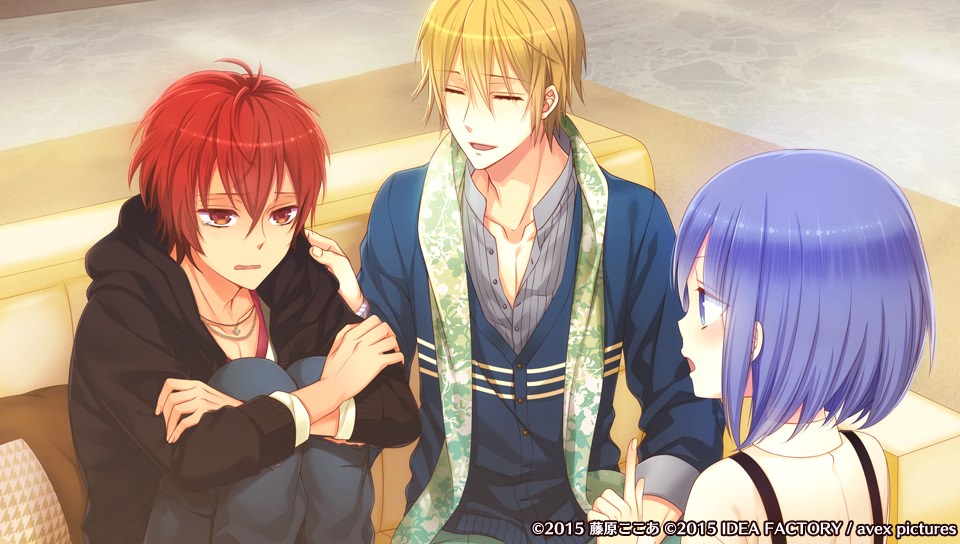 amane_aika, fujiwara_cocoa, i_doll_u, mikami_ruka, moroboshi_seiya, red_eyes, red_hair