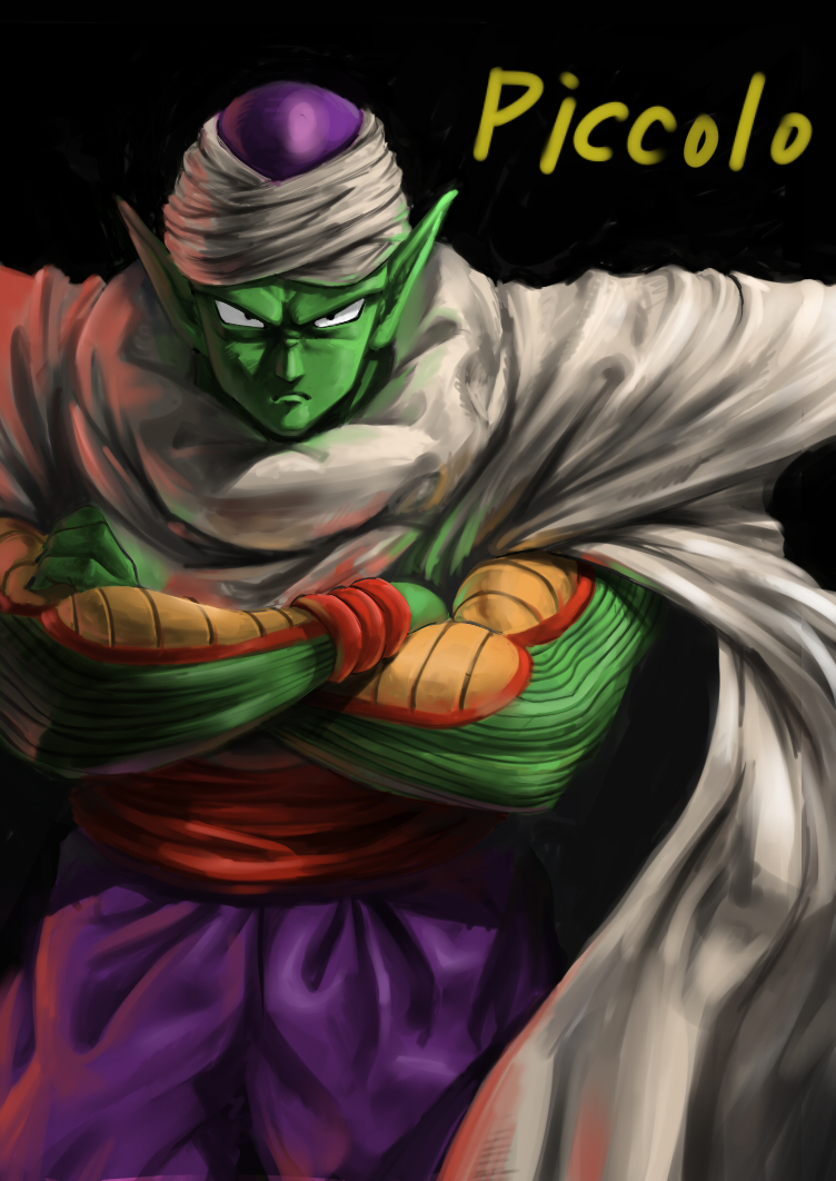 cape, crossed_arms, dragon_ball, dragon_ball_z, dragonball, dragonball_z, frown, green_skin