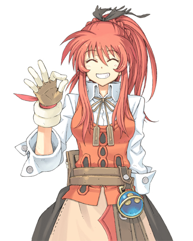^_^, atelier, atelier_(series), atelier_annie_alchemist_of_sera_island, bangs, belt, belt_pouch, blush