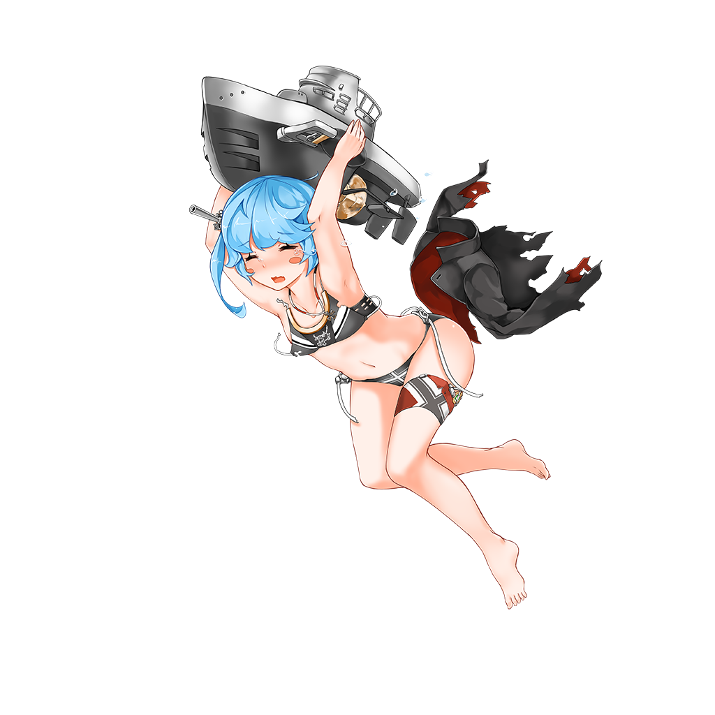 15k, 1girl, armpits, arms_up, bare_legs, barefoot, bikini, black_jacket