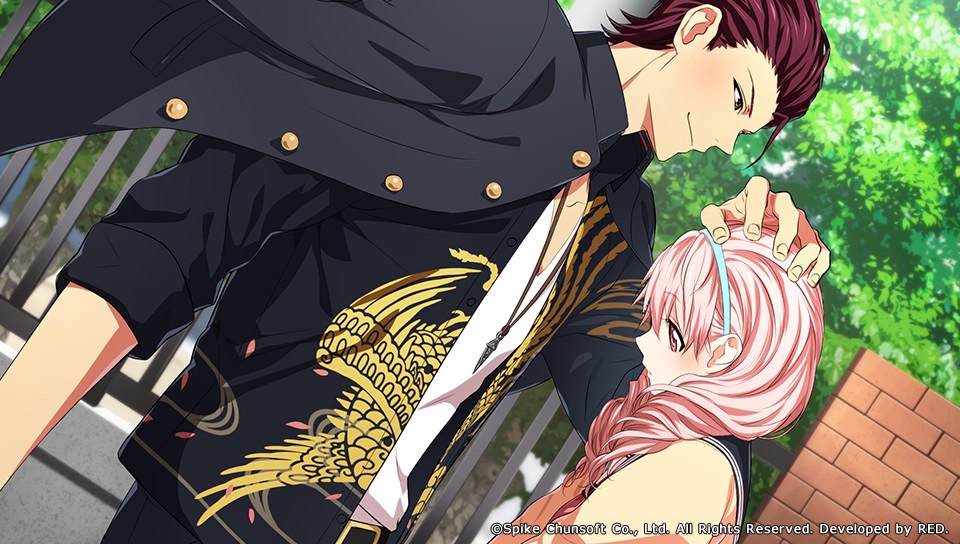 kenka_banchou_otome, kuromitsu_kinako_(artist), nakayama_hinako, onigashima_houou, red_eyes, red_hair