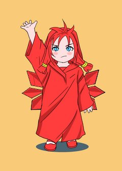 cirno, redhead, soviet, touhou, twintails, ulyana_(everlasting_summer), ussr-tan