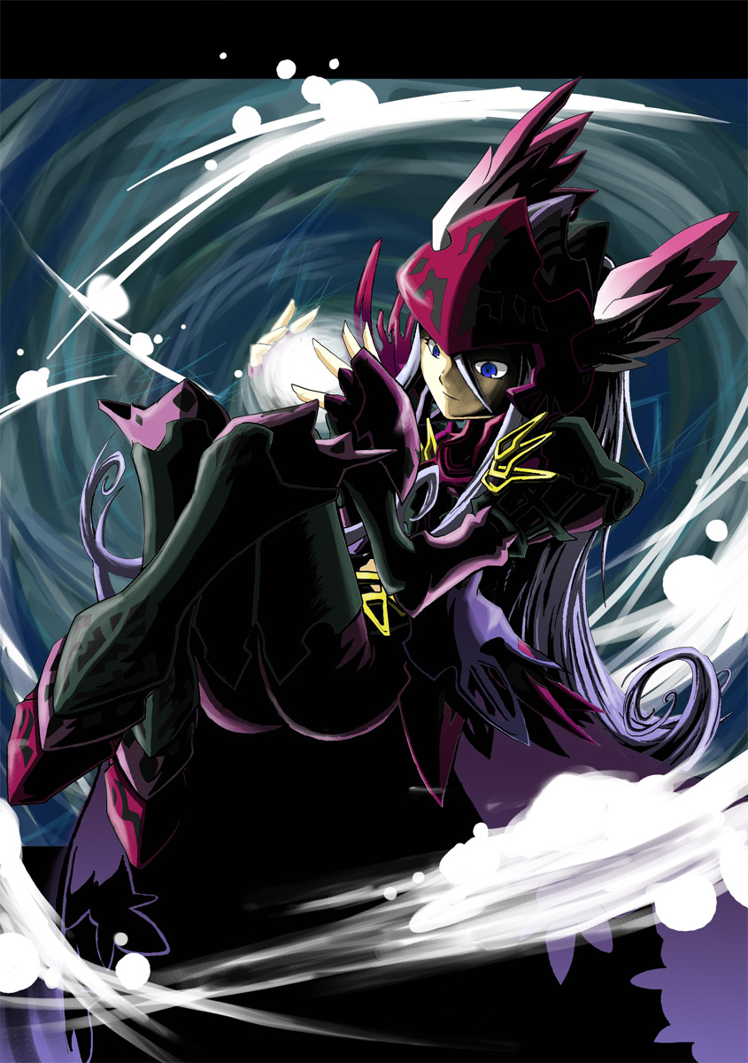 knights_in_the_nightmare, mellia, meria, rpurasu, silver_hair, valkyrie