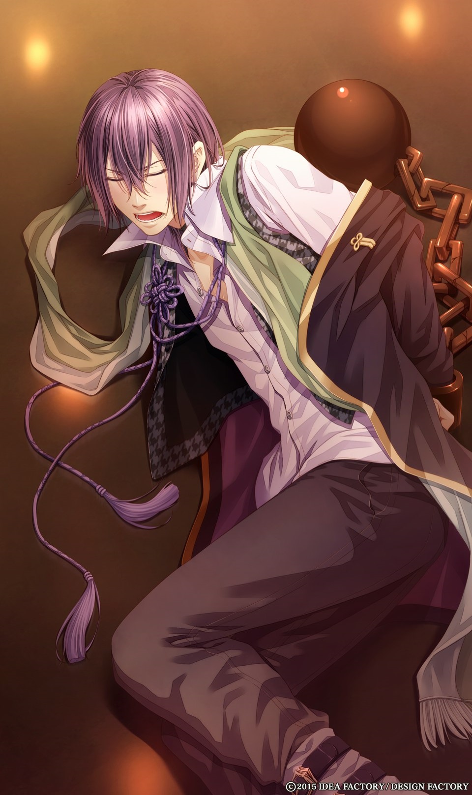 kawahito_yasutake, klap!!, purple_eyes, purple_hair, suruga_akito