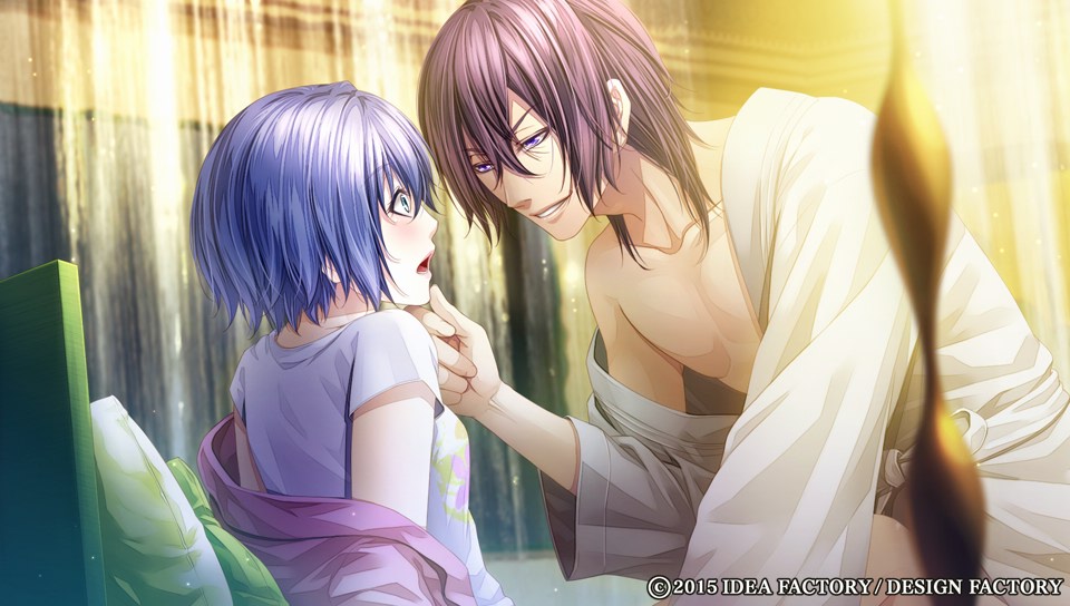 kawahito_yasutake, klap!!, purple_hair, suruga_akito, violet_eyes, yamashiro_koyomi