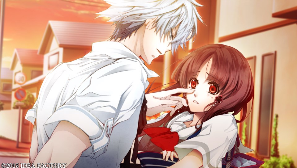 kokuchou_no_psychedelica, minato_ai, red_eyes, red_hair, yamato_(kokuchou_no_psychedelica), yuiga_satoru