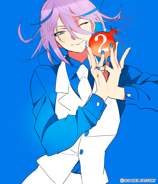 blue_eyes, kinako_(artist), kyoukai_no_shirayuki, shinjou_nazuki, violet_hair