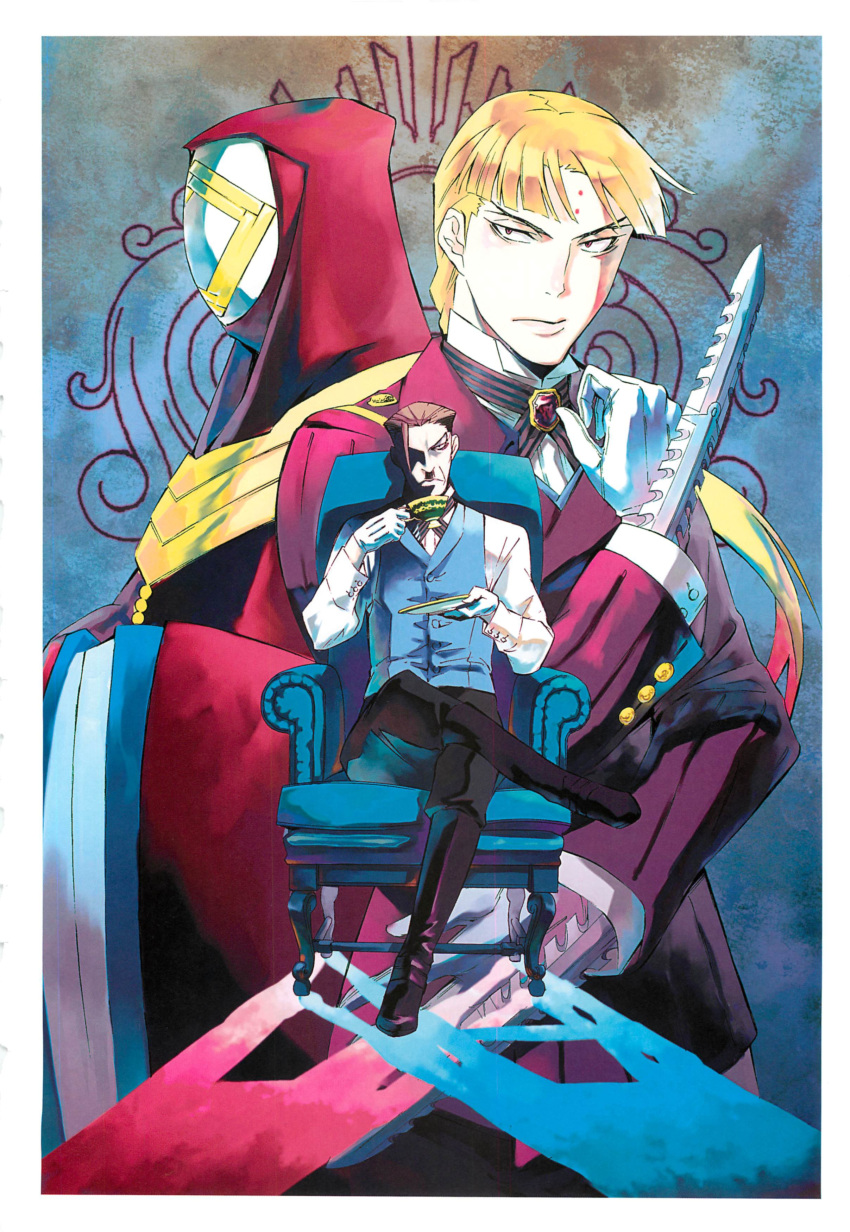 d.gray-man, hoshino_katsura, howard_link, malcom_c_louvelier, male