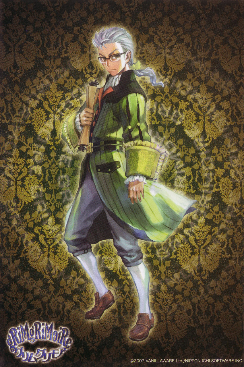 highres, hiram_menthe, nippon_ichi, official_art, postcard, scan, vanillaware