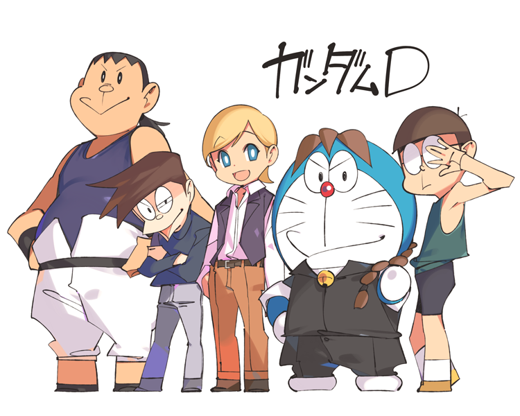 5boys, black_hair, blonde_hair, blue_eyes, braid, brown_hair, chang_wufei, chang_wufei_(cosplay)