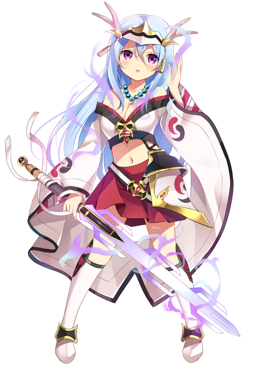 1girl, absurdres, artist_request, boots, breasts, character_request, cleavage, copyright_request