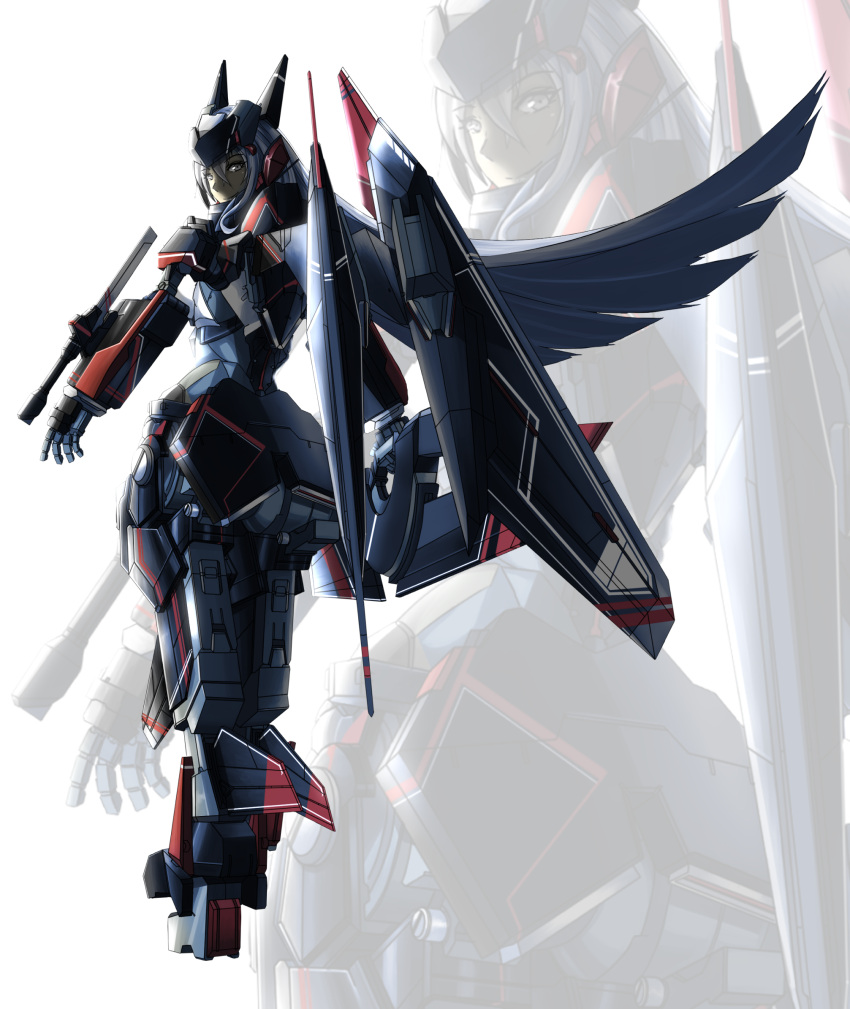 1girl, aircraft, airplane, blue_hair, f-117_nighthawk, fighter_jet, grey_eyes, helmet