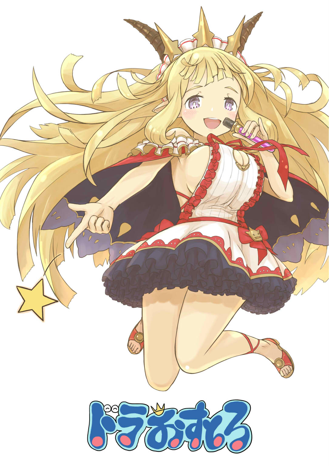 1girl, alternate_breast_size, bangs, bare_shoulders, blonde_hair, blush, bouncing_breasts, breasts