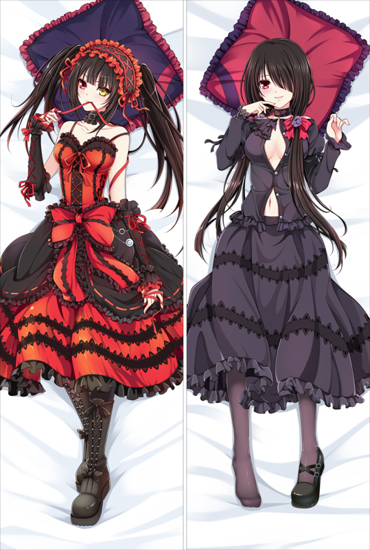 1girl, bakugadou, bangs, bare_shoulders, bed_sheet, black_boots, black_hair, black_shirt
