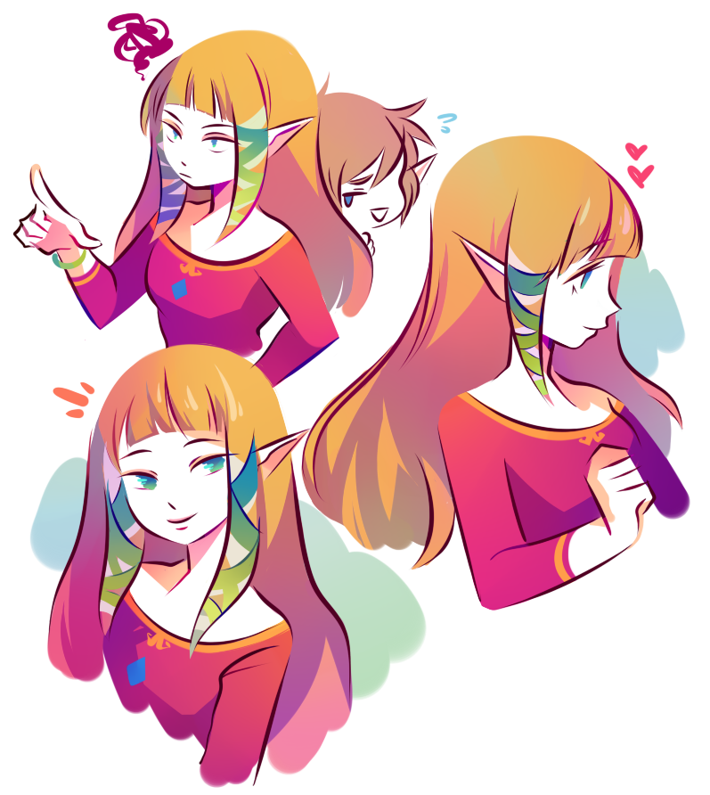 1boy, 1girl, alderion-al, bangs, blonde_hair, blue_eyes, bracelet, brown_hair