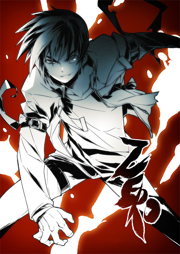 buckles, fire, grin, jacket, male, original, ress, short_hair