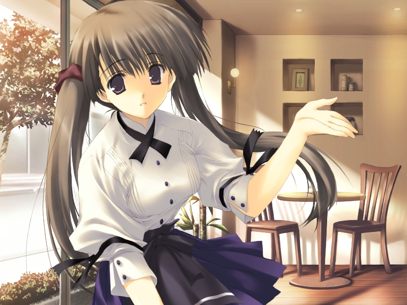 brown_eyes, brown_hair, game_cg, long_hair, mitsumi_misato, purple_eyes, sumadera_yukio, tenshi_no_inai_12-gatsu