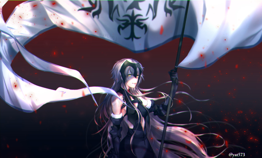 1girl, blonde_hair, breasts, fate/grand_order, fate_(series), jeanne_alter, long_hair, ruler_(fate/apocrypha)