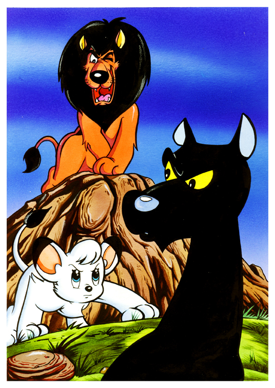 60s, 70s, 80s, box_art, bubu_(jungle_taitei), character_request, cub, jungle_taitei