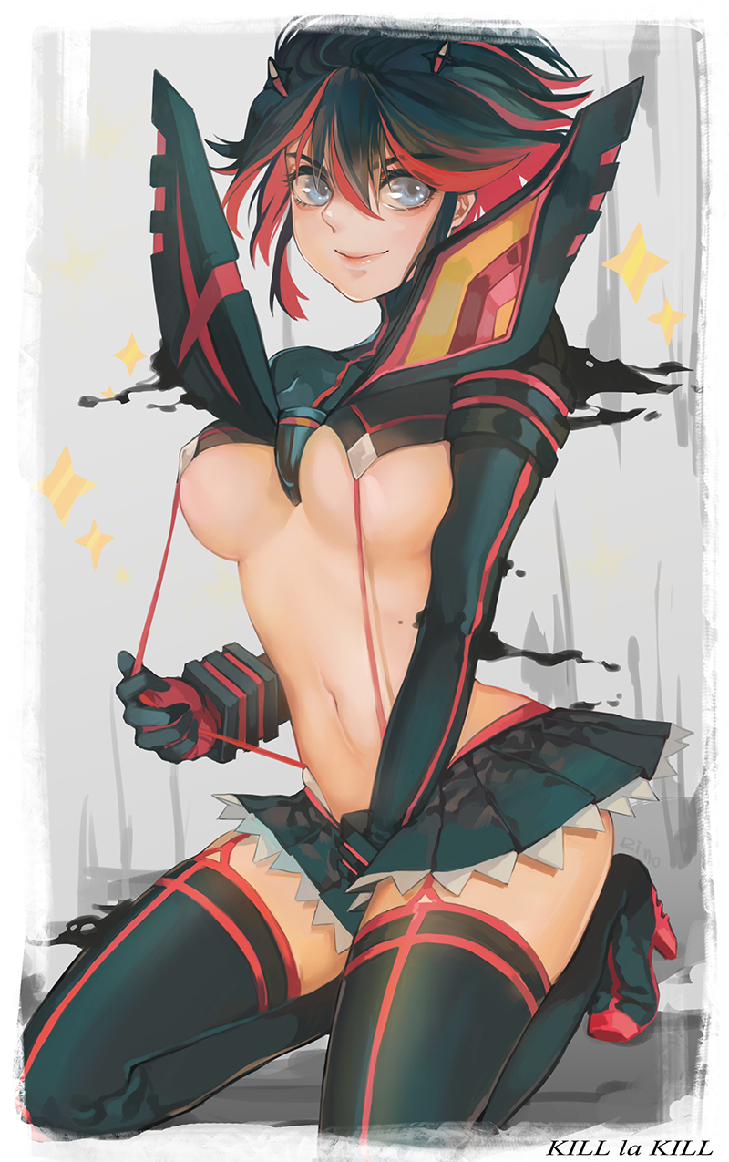 1girl, between_legs, black_hair, blue_eyes, boots, breasts, eyebrows, full_body