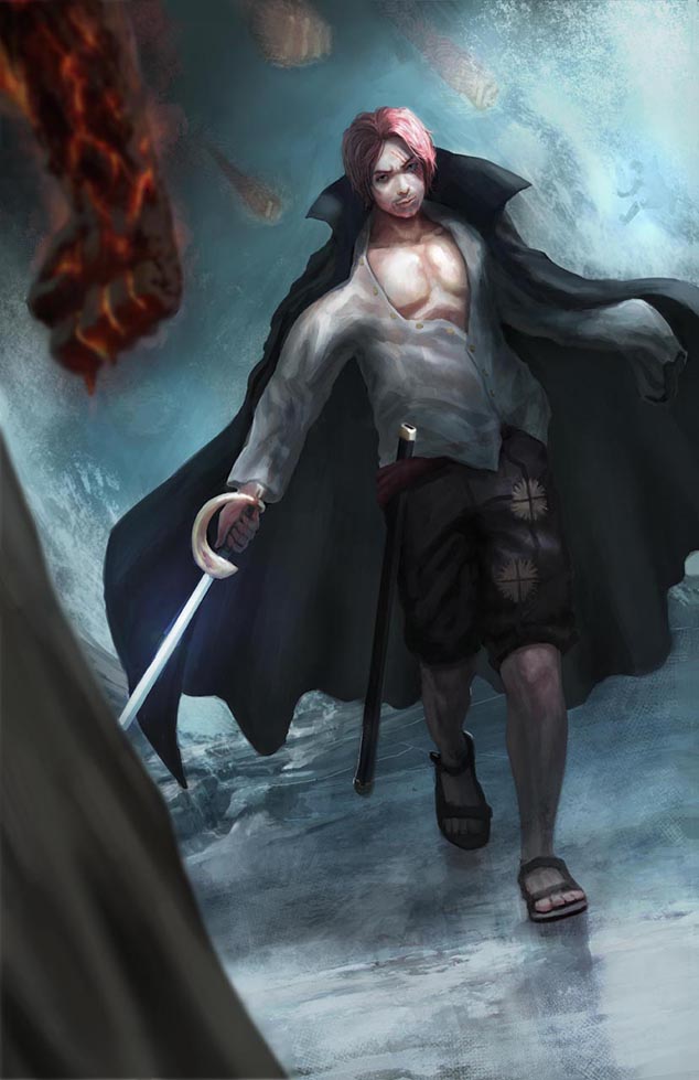 2boys, amputee, cape, chest, clenched_hand, full_body, holding, holding_sword