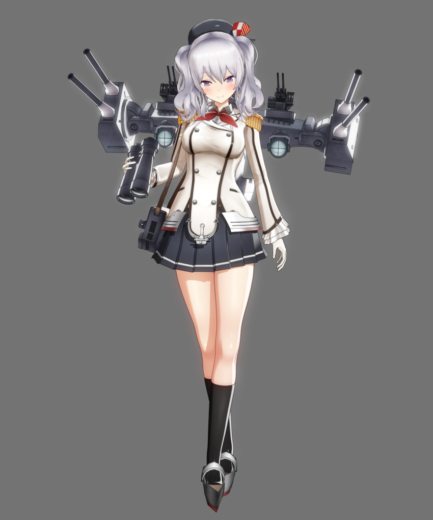 1girl, 3d, black_legwear, black_skirt, eyebrows, eyebrows_visible_through_hair, full_body, gloves