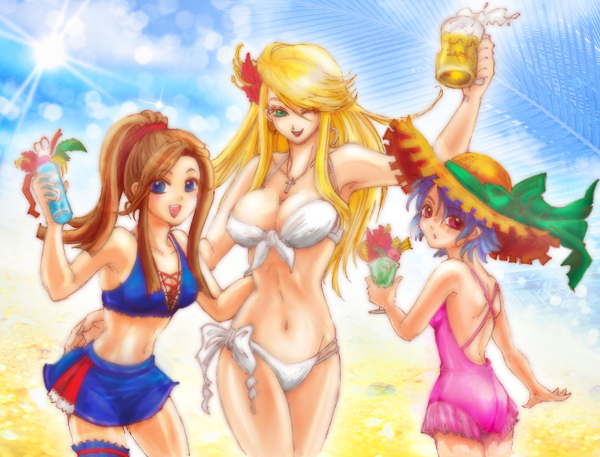 :d, :o, ;d, akumajo_dracula, armpits, back, bare_back, bare_shoulders