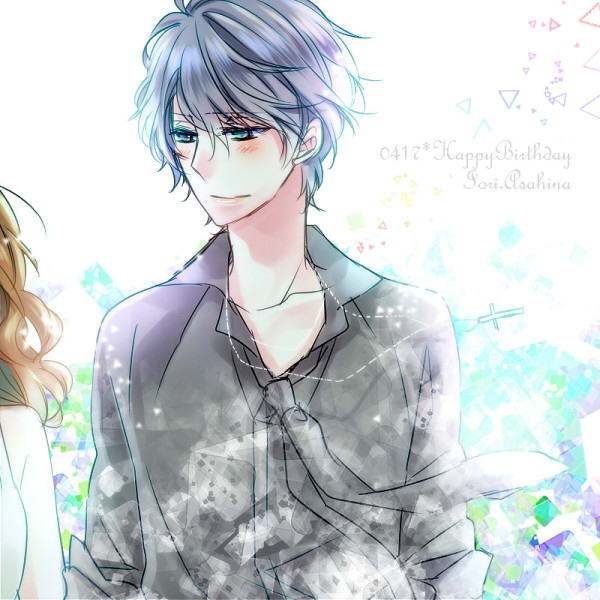 asahina_iori, brothers_conflict, brown_eyes, grey_hair, yamika