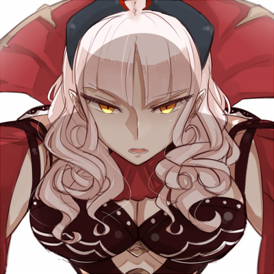 1girl, breasts, carmilla_(fate/grand_order), cleavage, fate/grand_order, fate_(series), grey_hair, hollomaru