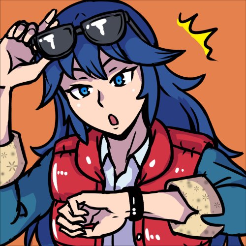1girl, akairiot, back_to_the_future, blue_eyes, blue_hair, fire_emblem, fire_emblem:_kakusei, long_hair