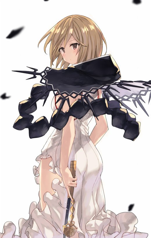 1girl, a_(nanananaaannaa), ass, assassin_(granblue_fantasy), bangs, blonde_hair, blush, breasts
