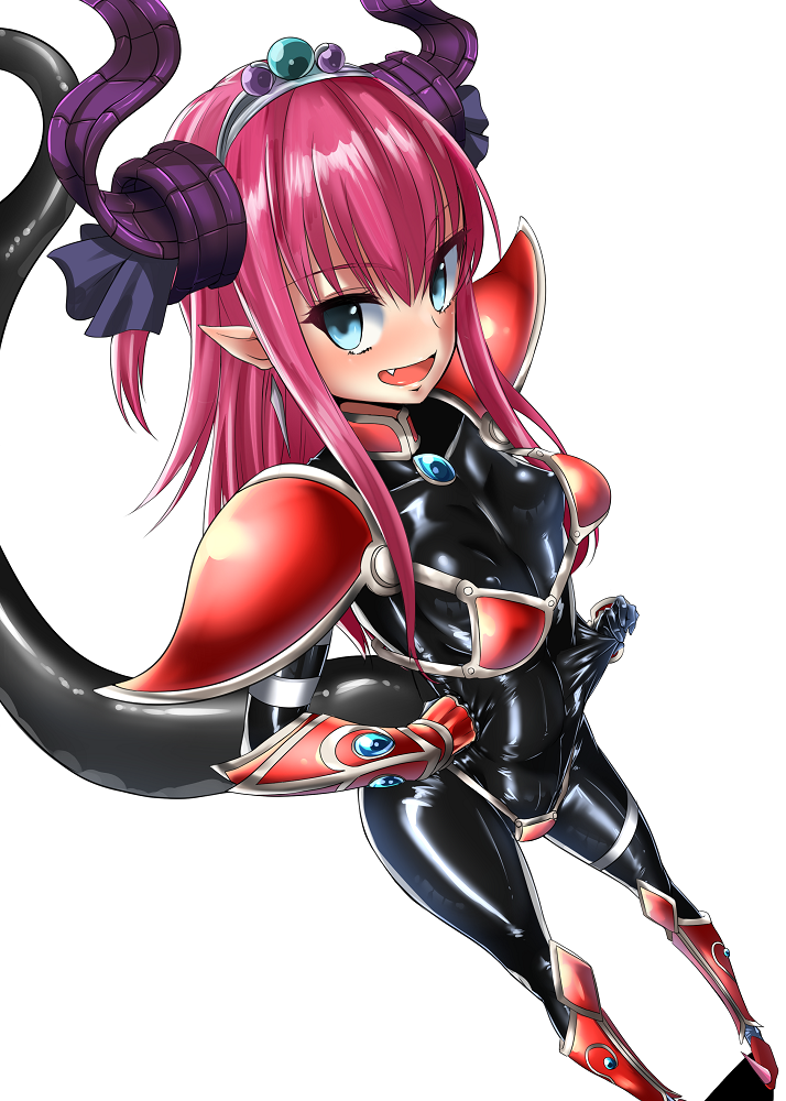 1girl, :d, armor, armored_boots, ayuayu_(shouyu_no_sato), bikini, bikini_armor, black_ribbon