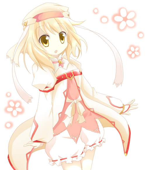 alice_(tales_of_symphonia_kor), blonde_hair, hat, kaname_ihnk, short_hair, tales_of_(series), tales_of_symphonia, tales_of_symphonia_knight_of_ratatosk