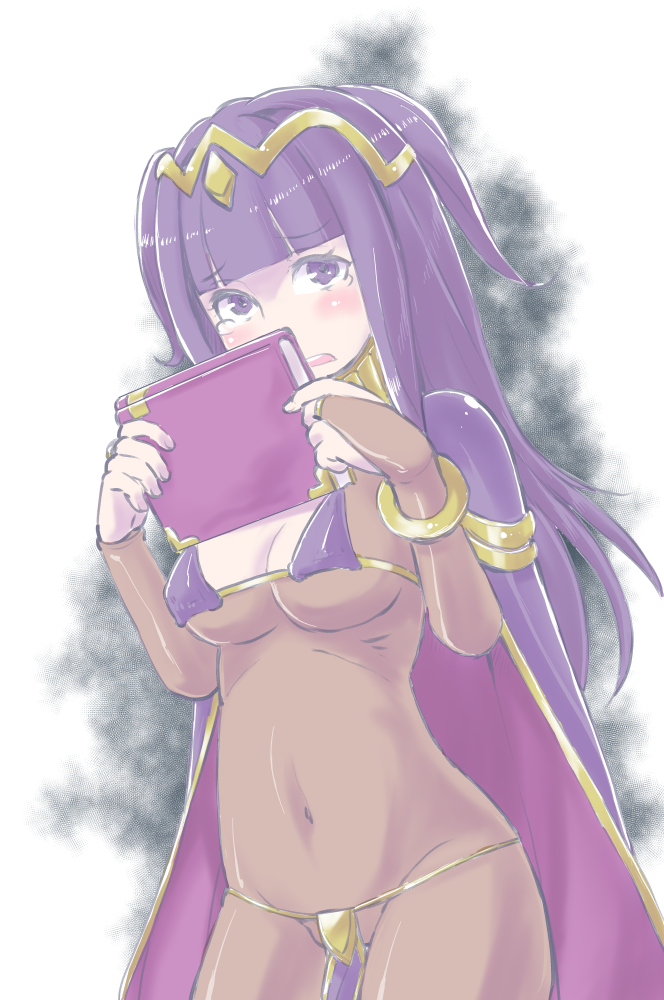 1girl, black_hair, blush, bodysuit, book, bracelet, breasts, bridal_gauntlets
