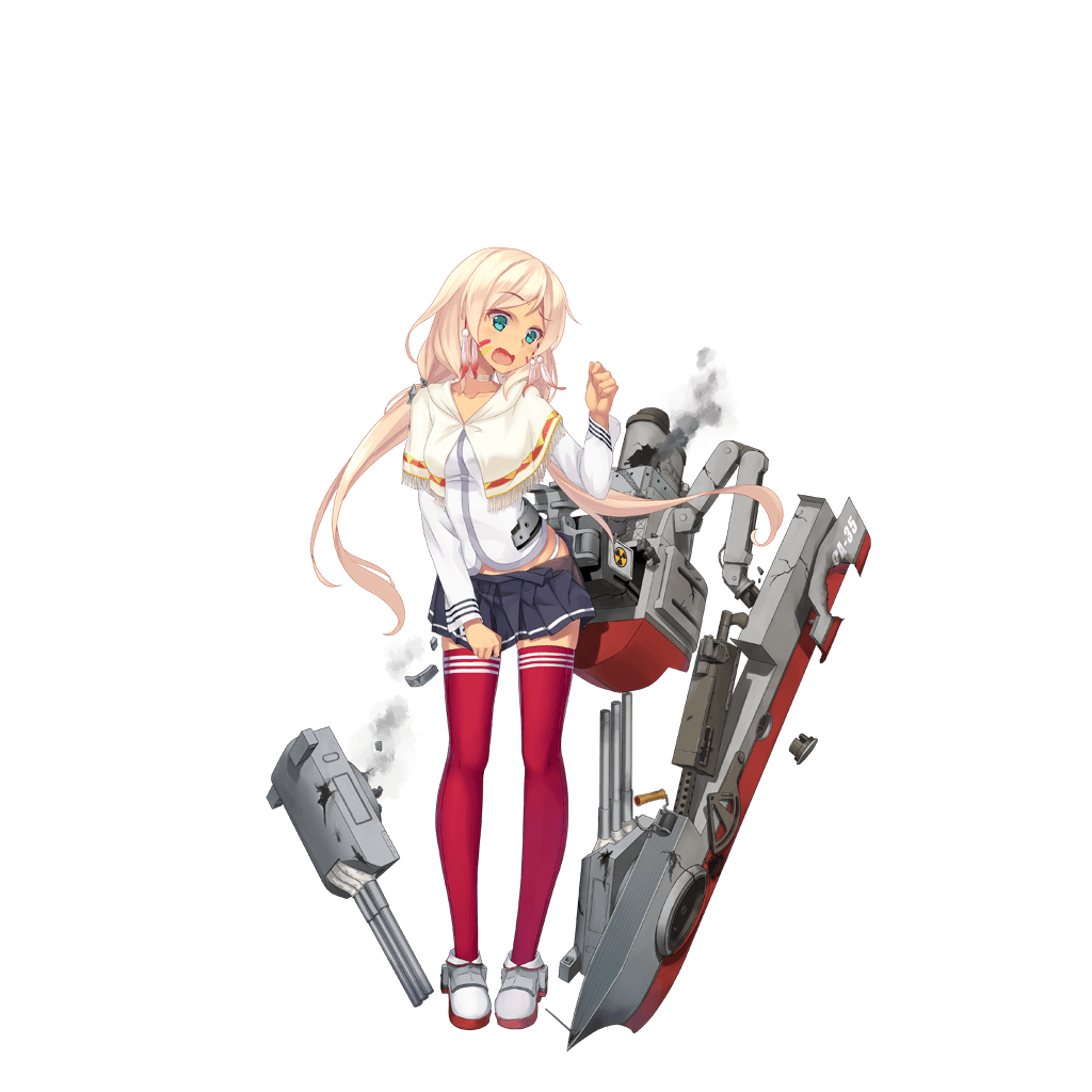 1girl, :d, aqua_eyes, arm_up, bangs, bead_necklace, beads, blonde_hair