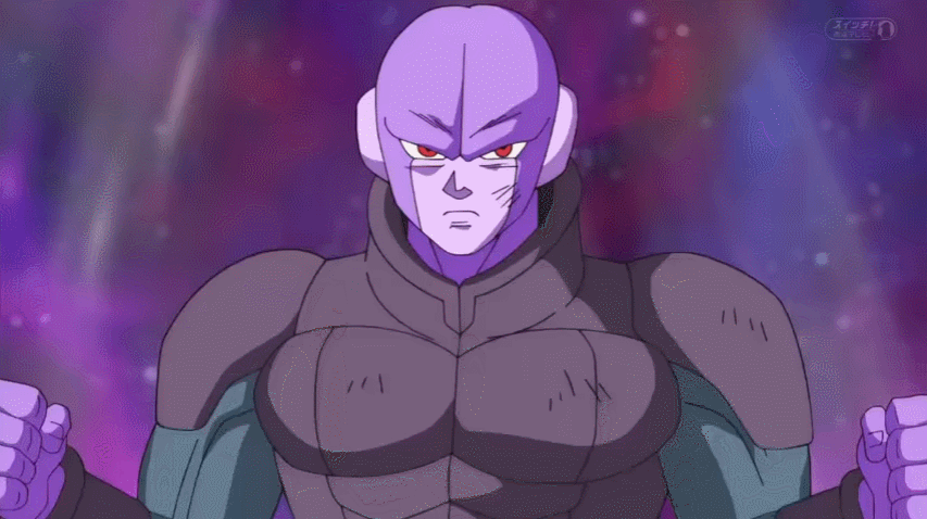 1boy, alien, animated, animated_gif, battle, dragon_ball, dragon_ball_super, hit_(dragon_ball)
