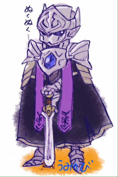 1boy, armor, artist_request, capelet, helmet, male_focus, overlord_(maruyama), shoulder_armor