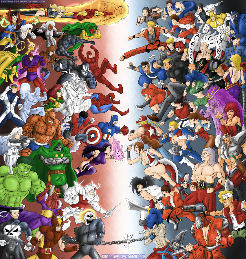 black_canary, breakers, breakers_revenge, dc_comics, everyone, headband, ishida1694, jacket