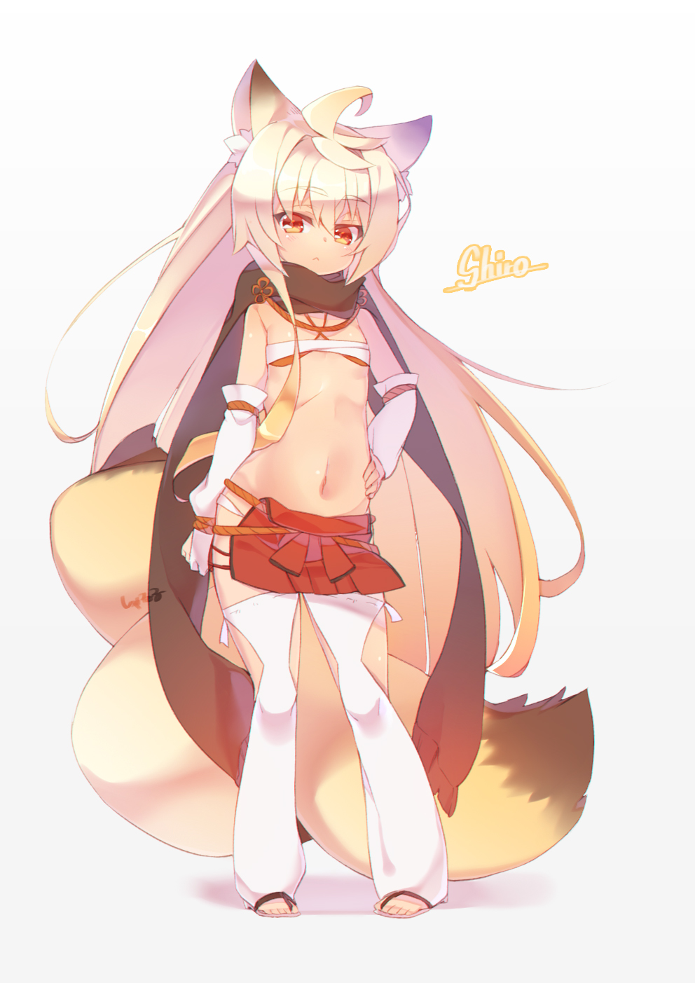 1girl, :<, ahoge, animal_ears, blonde_hair, blush, brown_eyes, closed_mouth