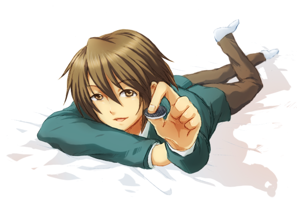 brown_eyes, brown_hair, coin, koizumi_itsuki, male, nouzu, othello, reversi
