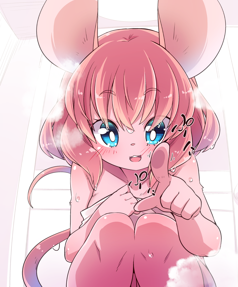 1girl, animal_ears, blue_eyes, blush, eyebrows, eyebrows_visible_through_hair, furry, looking_at_viewer
