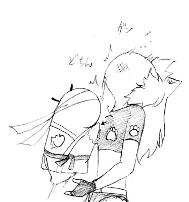 animal_ears, camel_(dansen), cosplay, monochrome, puki_(dgallon), ryuu_(street_fighter), ryuu_(street_fighter)_(cosplay), sachiho
